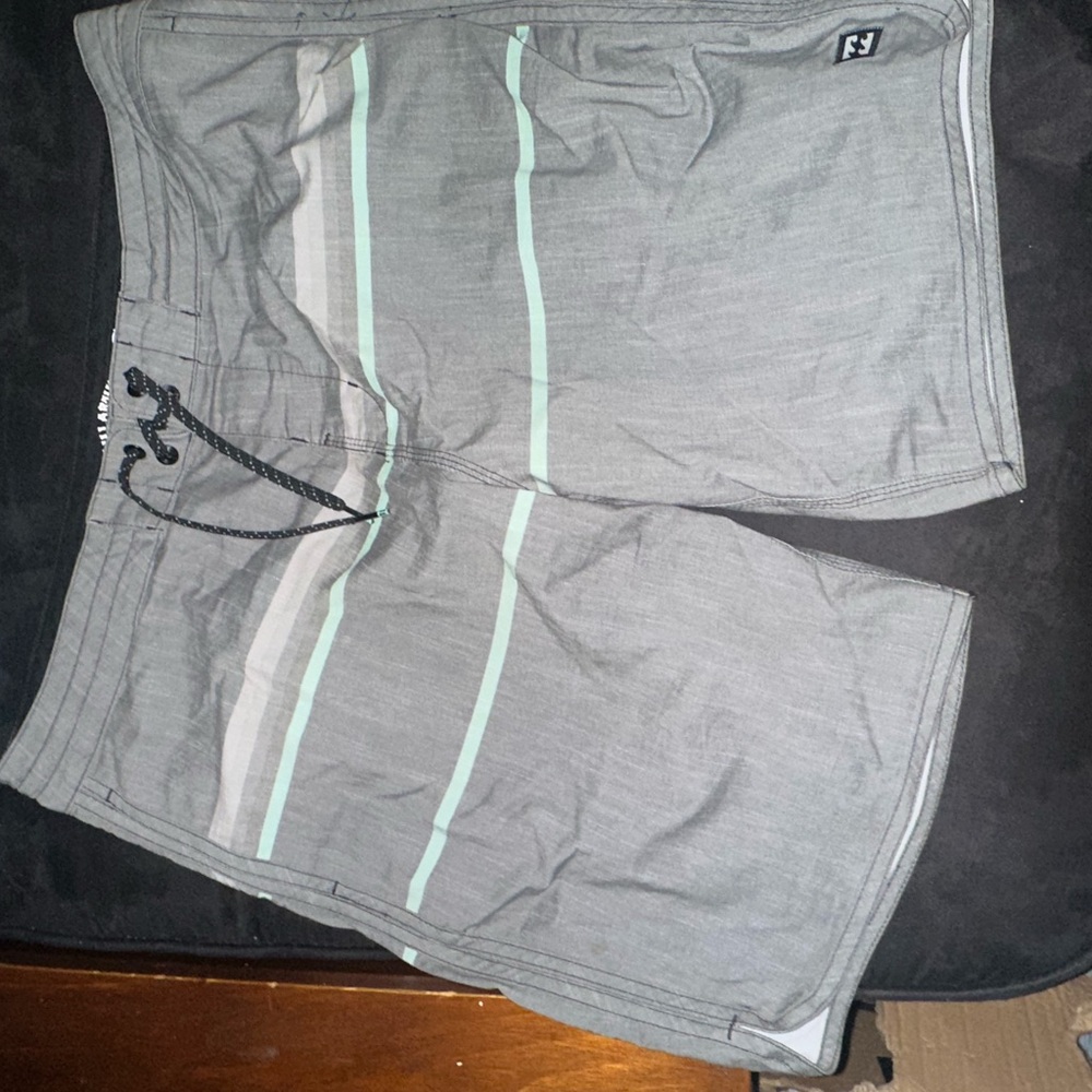 Billabong Black and White Swim Shorts